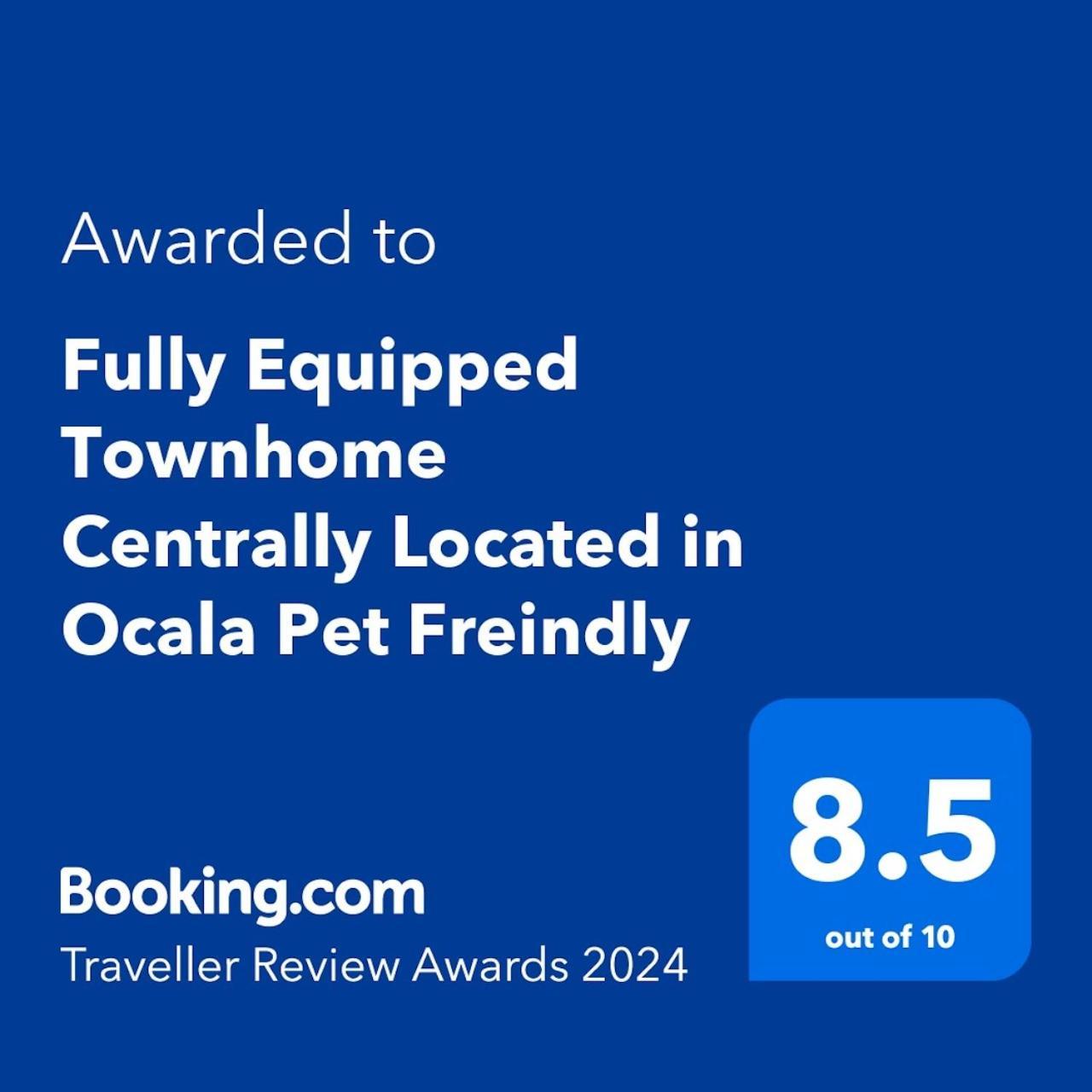 Spacious Townhome Ocala, Central Location, Newly Renovated, Pets Welcome Zewnętrze zdjęcie